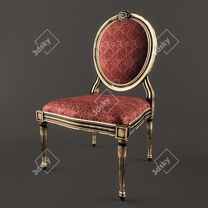 Timeless Elegance: Classic Chair 3D model image 3