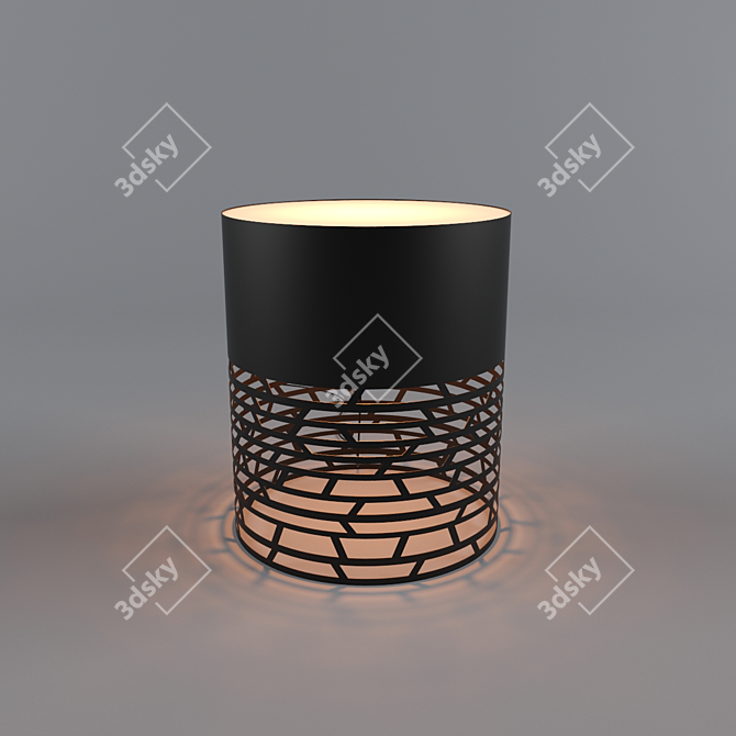 Modern Nest Floor Lamp 3D model image 1