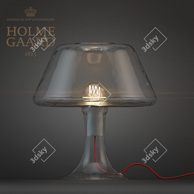 Timeless Elegance: Classic One Table Lamp 3D model image 1