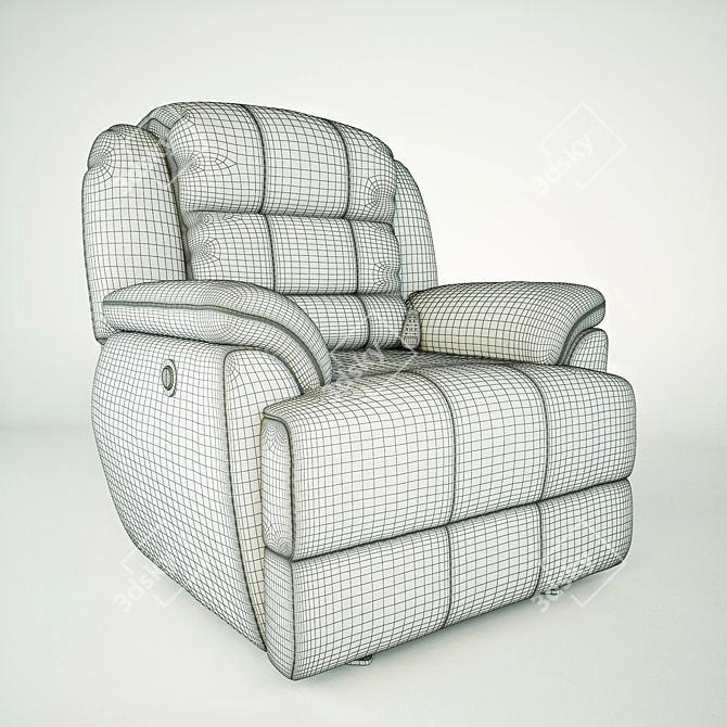 Ultimate Power Massage Recliner 3D model image 3