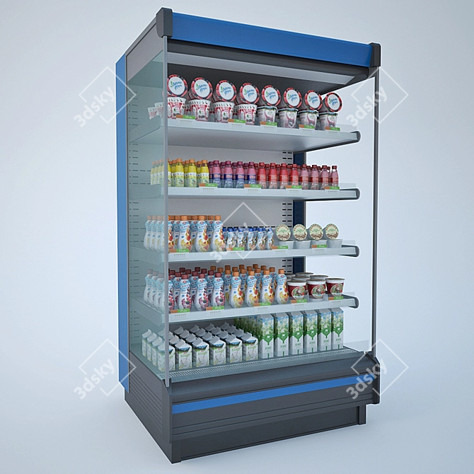 Linde Monaxis Refrigerated Cabinet 3D model image 1