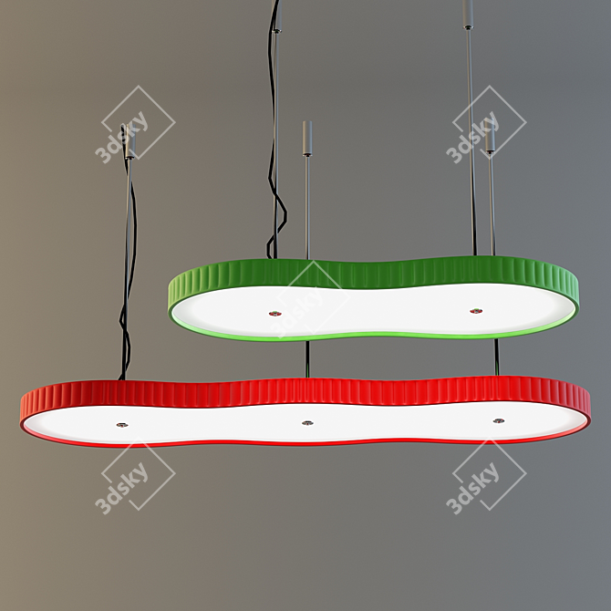 Ambient Pendant Lamps 3D model image 1