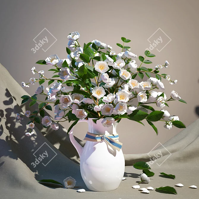  Jasmine Dream Bouquet 3D model image 1