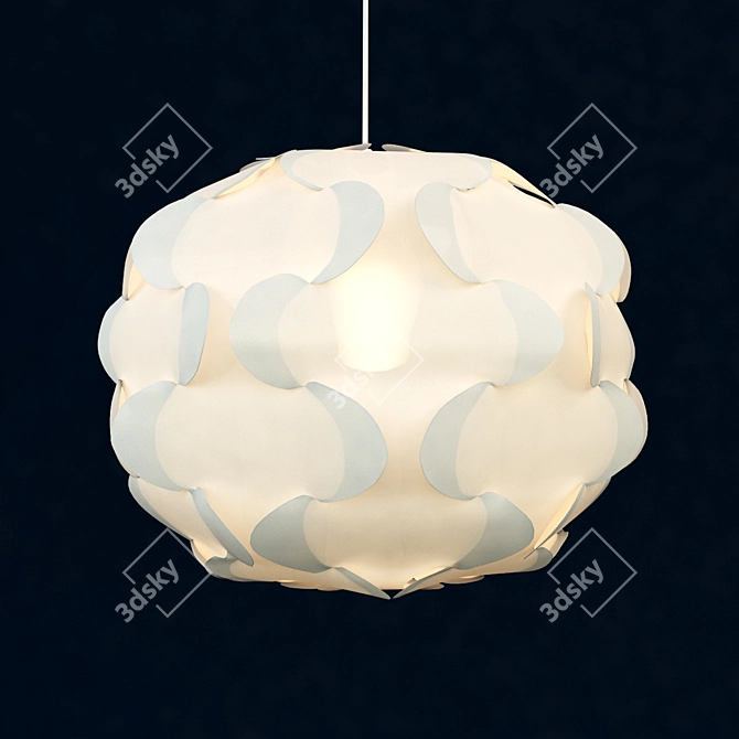 Ikea Fillsta Lamp: Stylish Illumination, Easy Assembly 3D model image 2