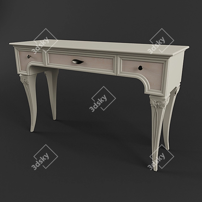 Elegant Vanity Table by Ferretti 3D model image 1