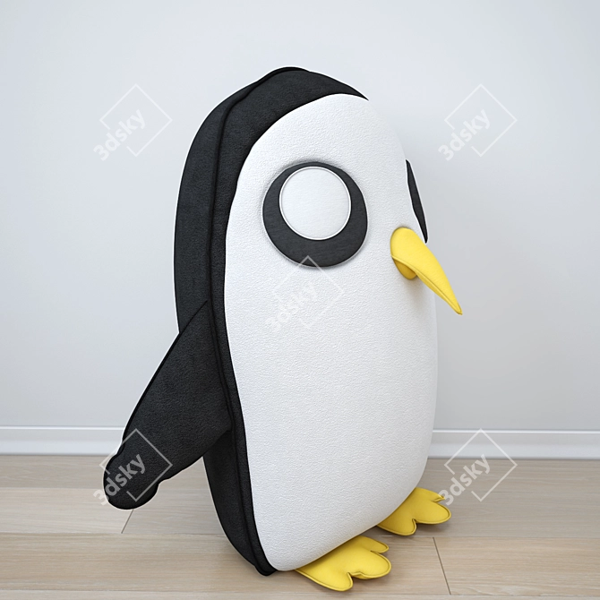  Adventure Time Gunter Plush Toy 3D model image 2