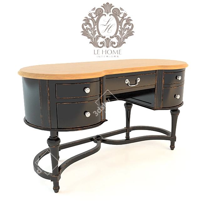 Arrondi Table: Stylish and Versatile 3D model image 1