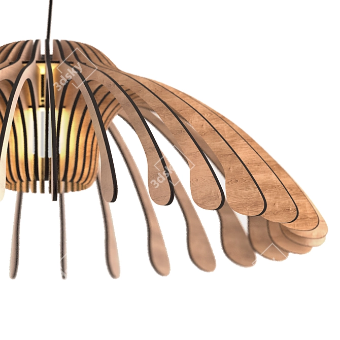 Blossom Pendant Light 3D model image 2