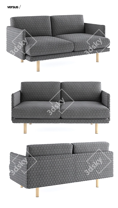 Versus Emo 2 Seater: Compact and Stylish 3D model image 1