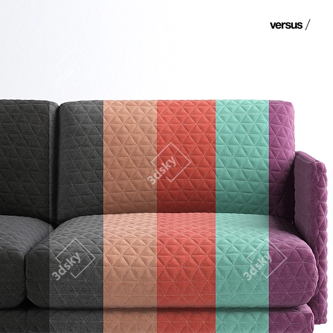 Versus Emo 2 Seater: Compact and Stylish 3D model image 2