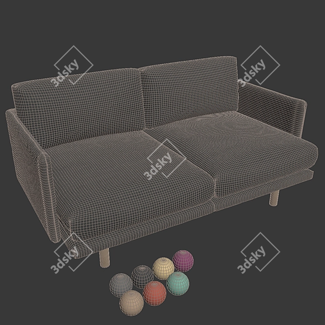 Versus Emo 2 Seater: Compact and Stylish 3D model image 3