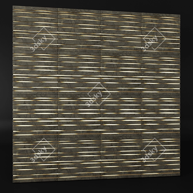 Le Pietre Luminose 3D Panel 3D model image 1