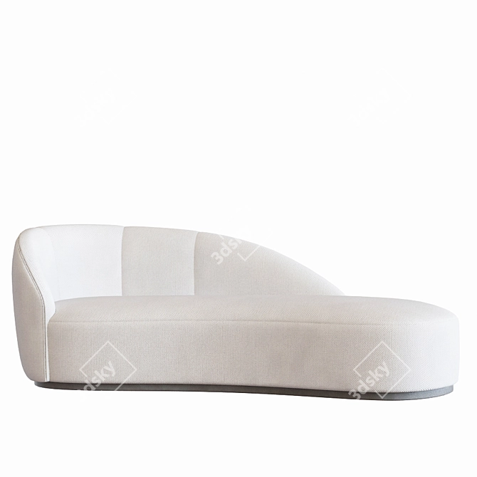 Sleek Luma Sofa: Versatile and Chic 3D model image 1