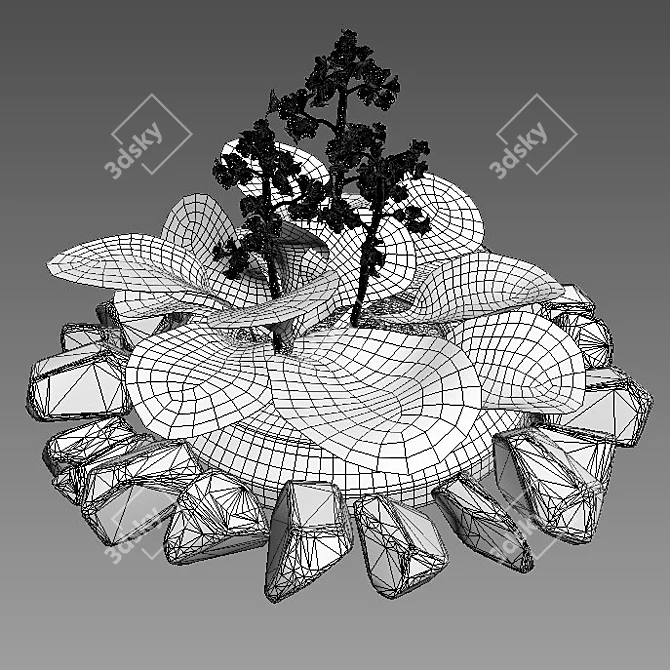 Heartleaf Bistort: Long-lasting Perennial Model 3D model image 3