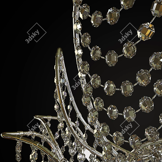 DolceVita Ninfea 436/4+1A Wall Sconce 3D model image 2
