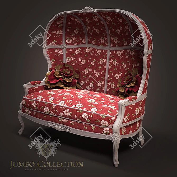 JUMBO RIS-42 Classic Sofa 3D model image 1