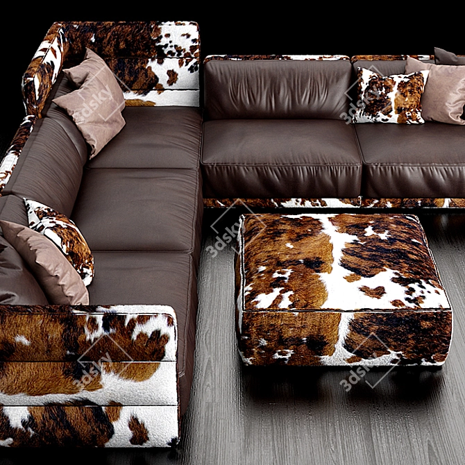 Cosy Comfort Sofa 3D model image 1