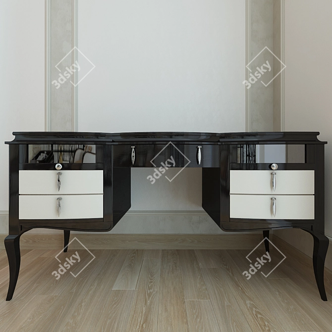 Modern Italian Desk: LCI Stile Decora 3D model image 1