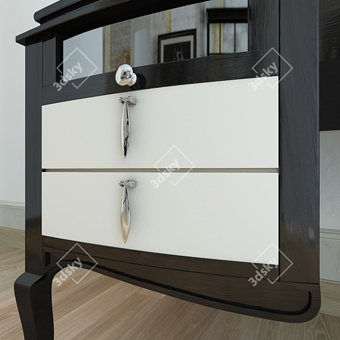 Modern Italian Desk: LCI Stile Decora 3D model image 2