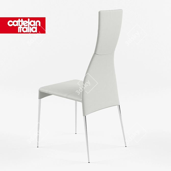 Sculpted Elegance: Cattelan Italia CAROL 3D model image 2