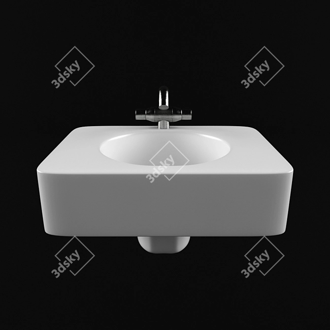 Sleek Newson Bathroom Collection 3D model image 2