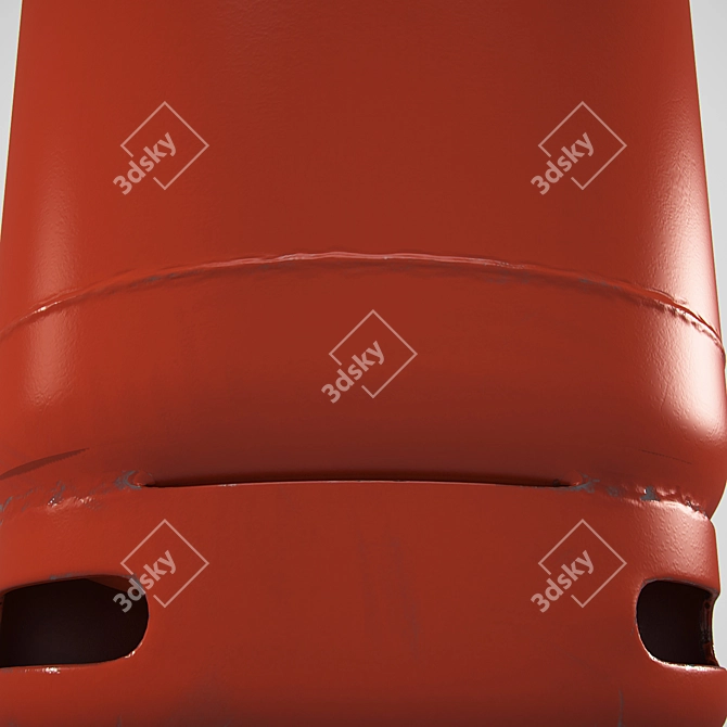 Gas Fire Suppression: Effective Protection with Minimal Damage 3D model image 3