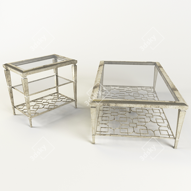 Caracole Socialite: Luxurious Social Connections 3D model image 1