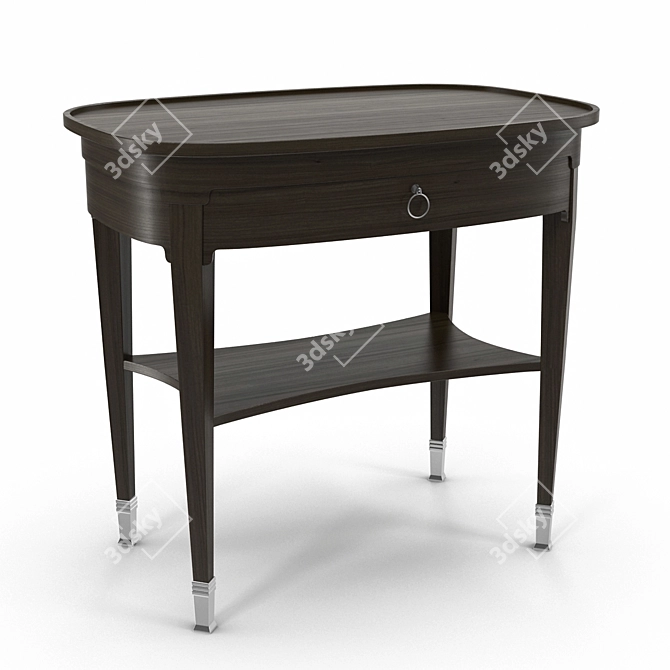 Luxury Gustav End Table 3D model image 1