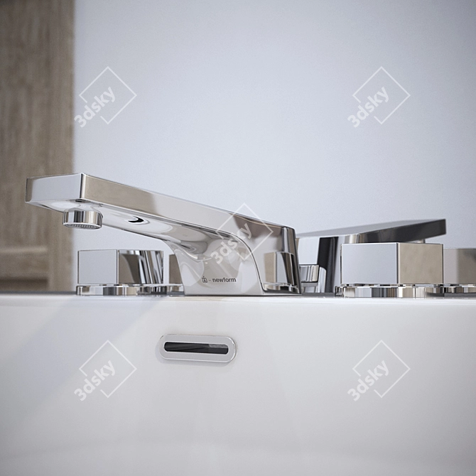 Newform Park Mixer - Articulo 67505 3D model image 2