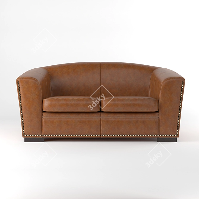 Elegant Etro Sofa by Pointex 3D model image 2