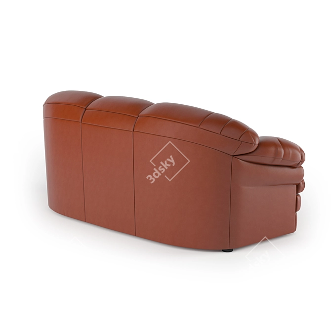 Regal Comfort: Imperial Sofa 3D model image 2
