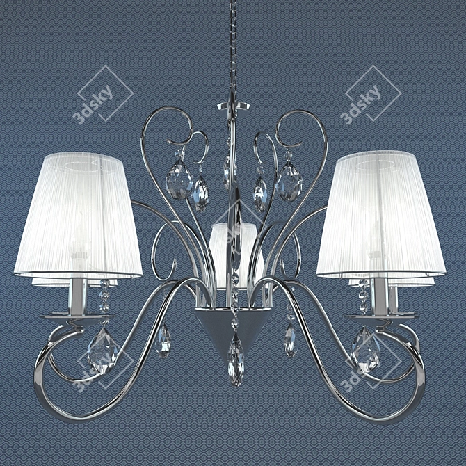 Modern Chandelier Essa 2040/5 3D model image 1