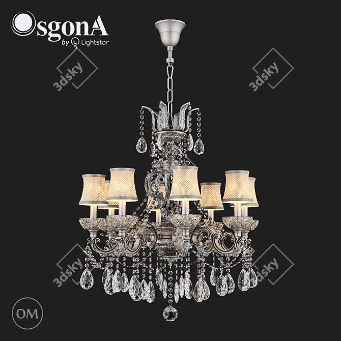 Elegant 712084 ARGENTO Osgona 3D model image 1