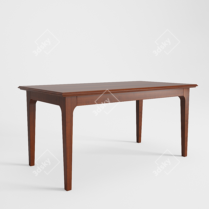 Modern 3D Table Design 3D model image 1