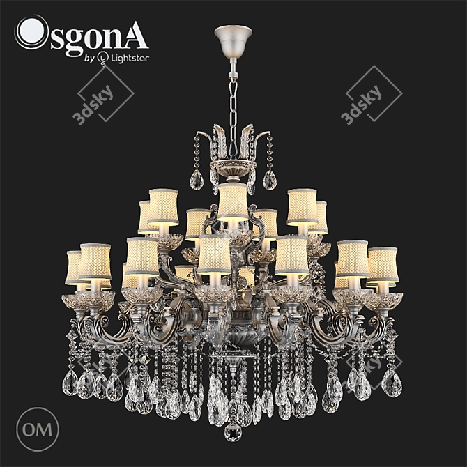 712214 ARGENTO Osgona: Sleek and Stylish Lighting Solution 3D model image 1