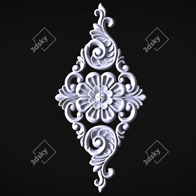 Decorative Moulding 3D model image 1