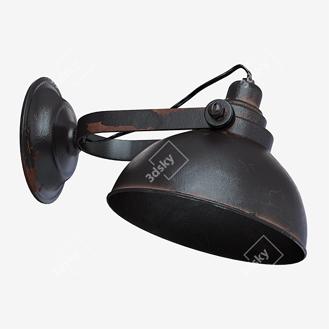 Artevaluce Metal Wall Lamp | Unique Design 3D model image 1