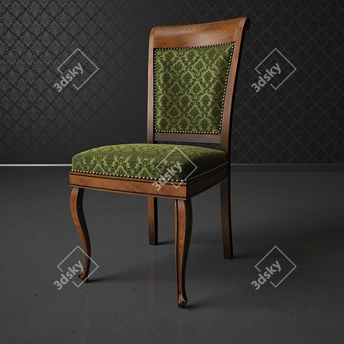 Verde 2 - Stylish Modern Chair 3D model image 1