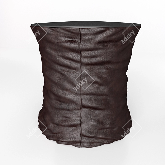 Sophisticated Bellows: Puff and Table 3D model image 1
