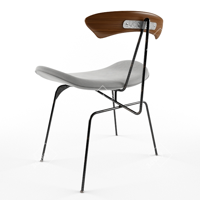Modern Comfort Jayden Chair 3D model image 2