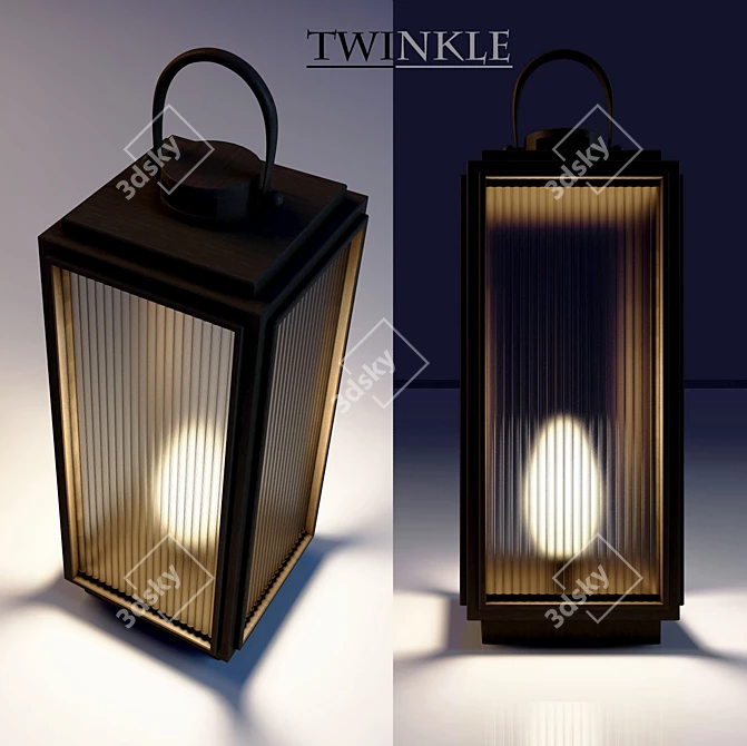 Elegant Sparkle: 42x15x15 3D model image 2
