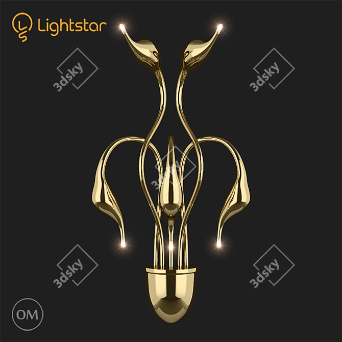 Elegant 75165x CIGNO Lightstar 3D model image 1