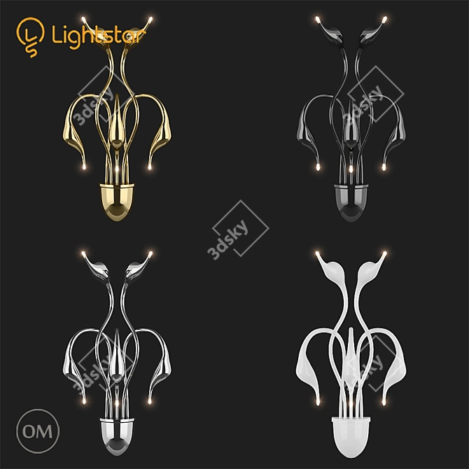 Elegant 75165x CIGNO Lightstar 3D model image 2