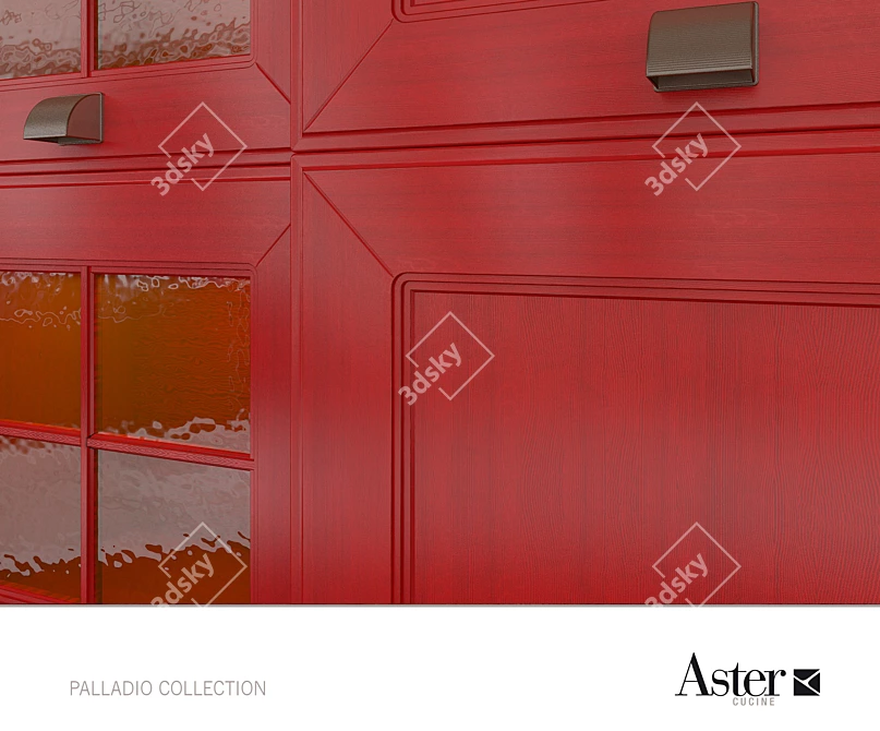 Elegant Eucalyptus: Aster Palladio 3D model image 2