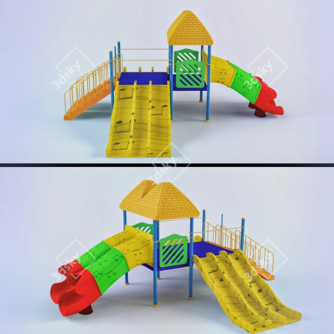 Ultimate Play Center: The Perfect Destination for Fun! 3D model image 1