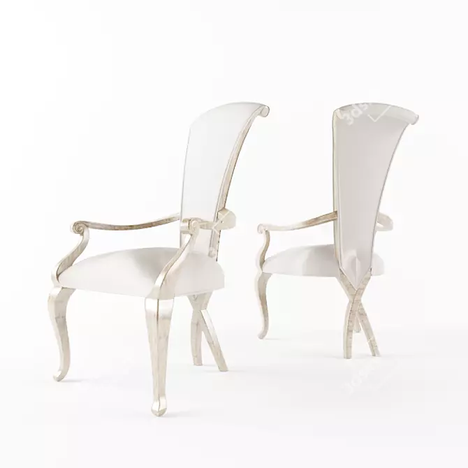 Elegant Dining Chair EVA 3D model image 1