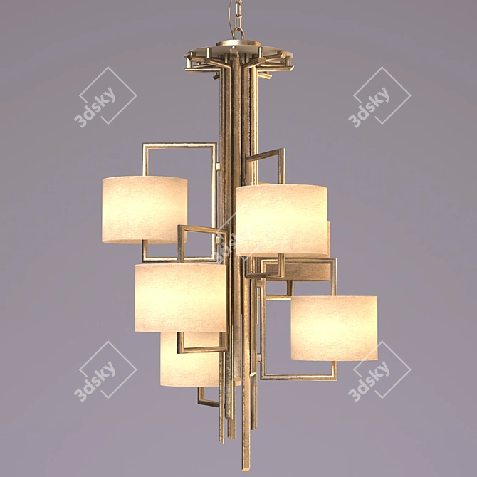 Modern Chandelier 7238  3D model image 1