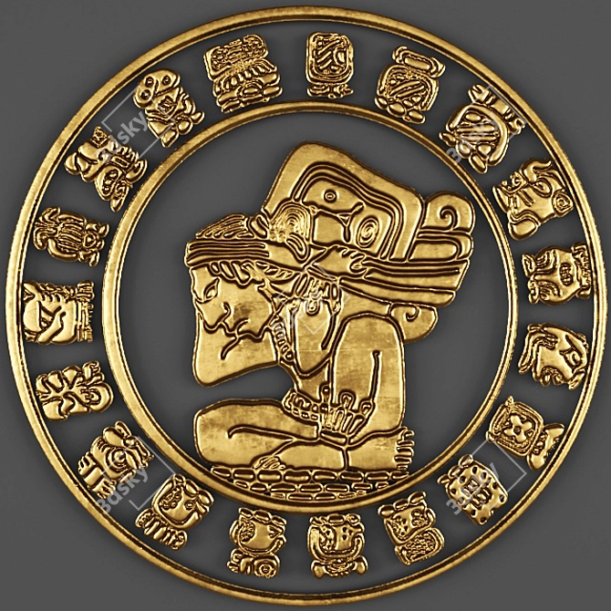 Ancient Maya & Aztec Tribes 3D model image 1