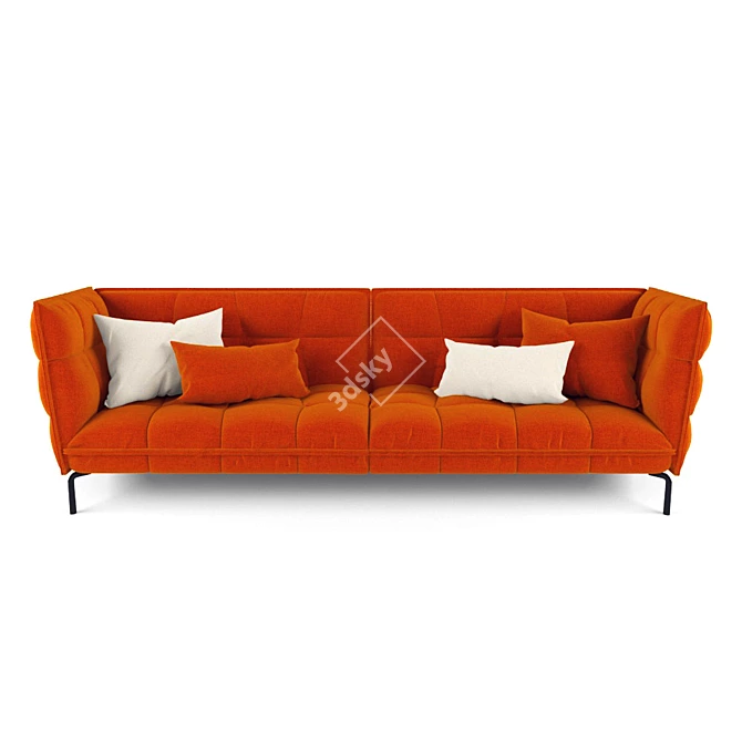 Comfort Personified: HUSK-SOFA by Patricia Urquiola 3D model image 1