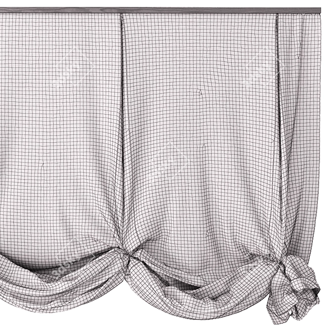 Versatile London Curtains 3D model image 3